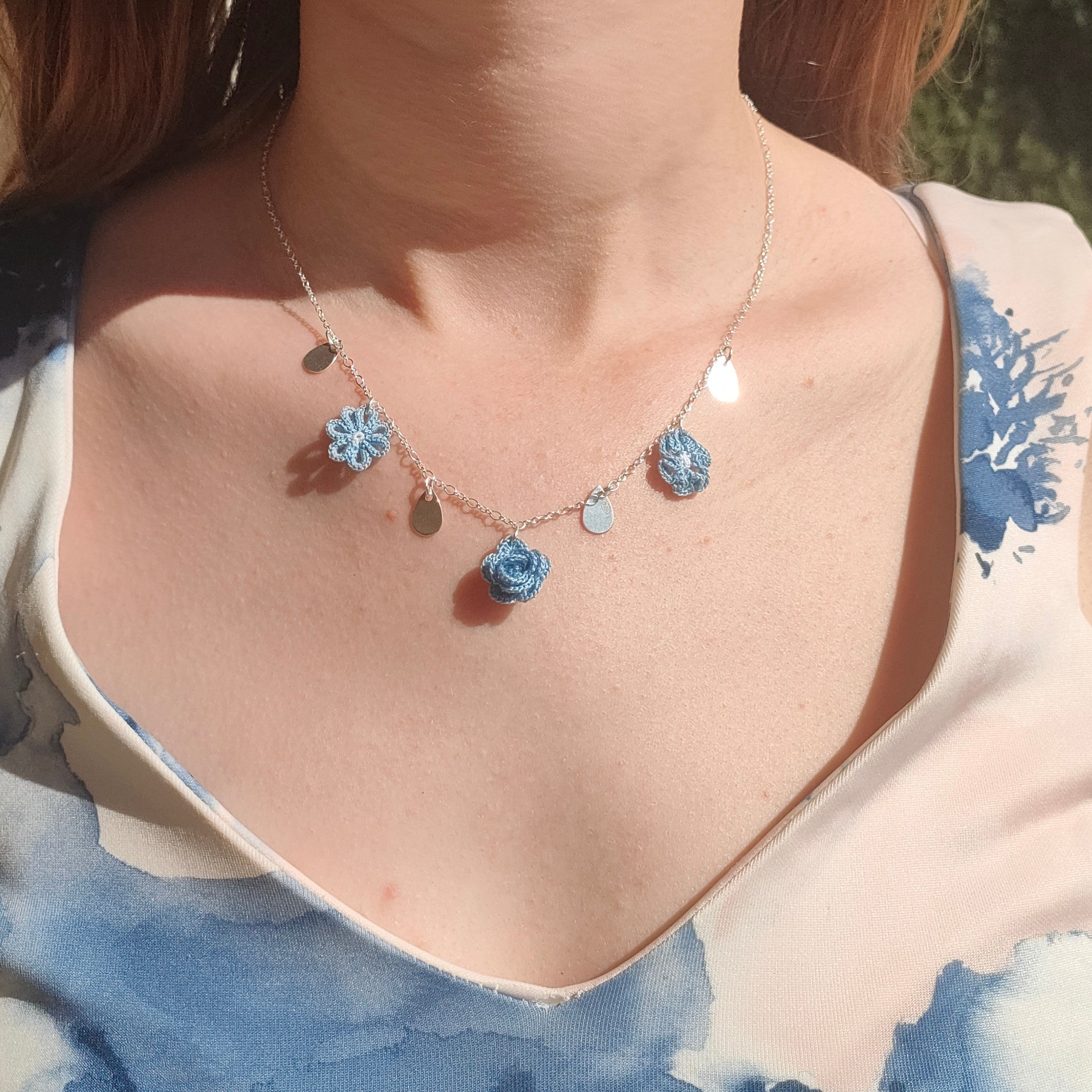 Collier ciel d'été