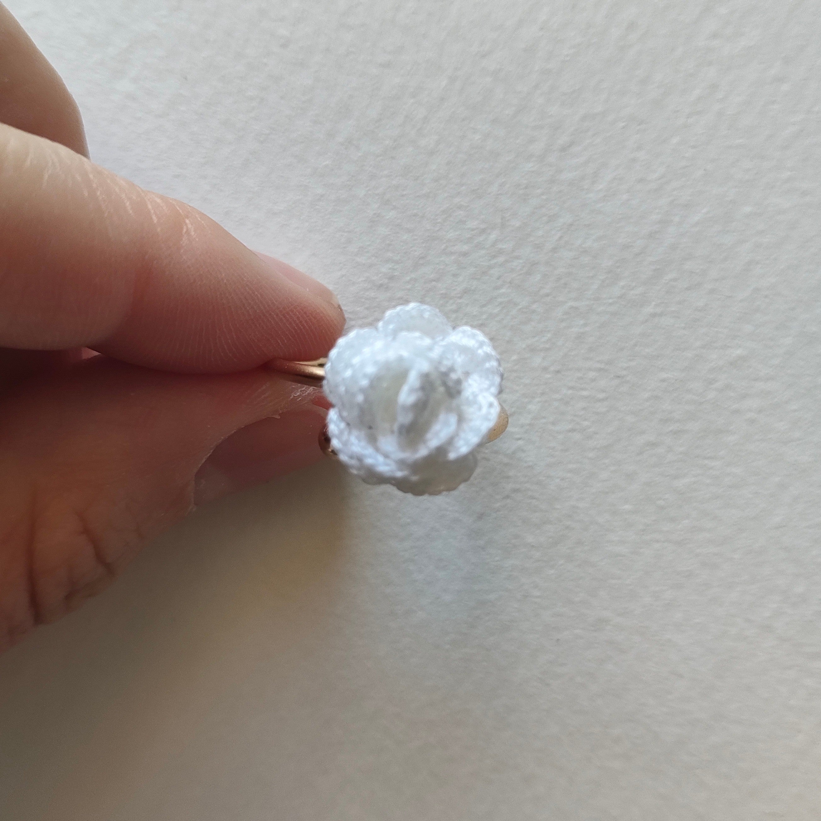 Bague la Rose blanche