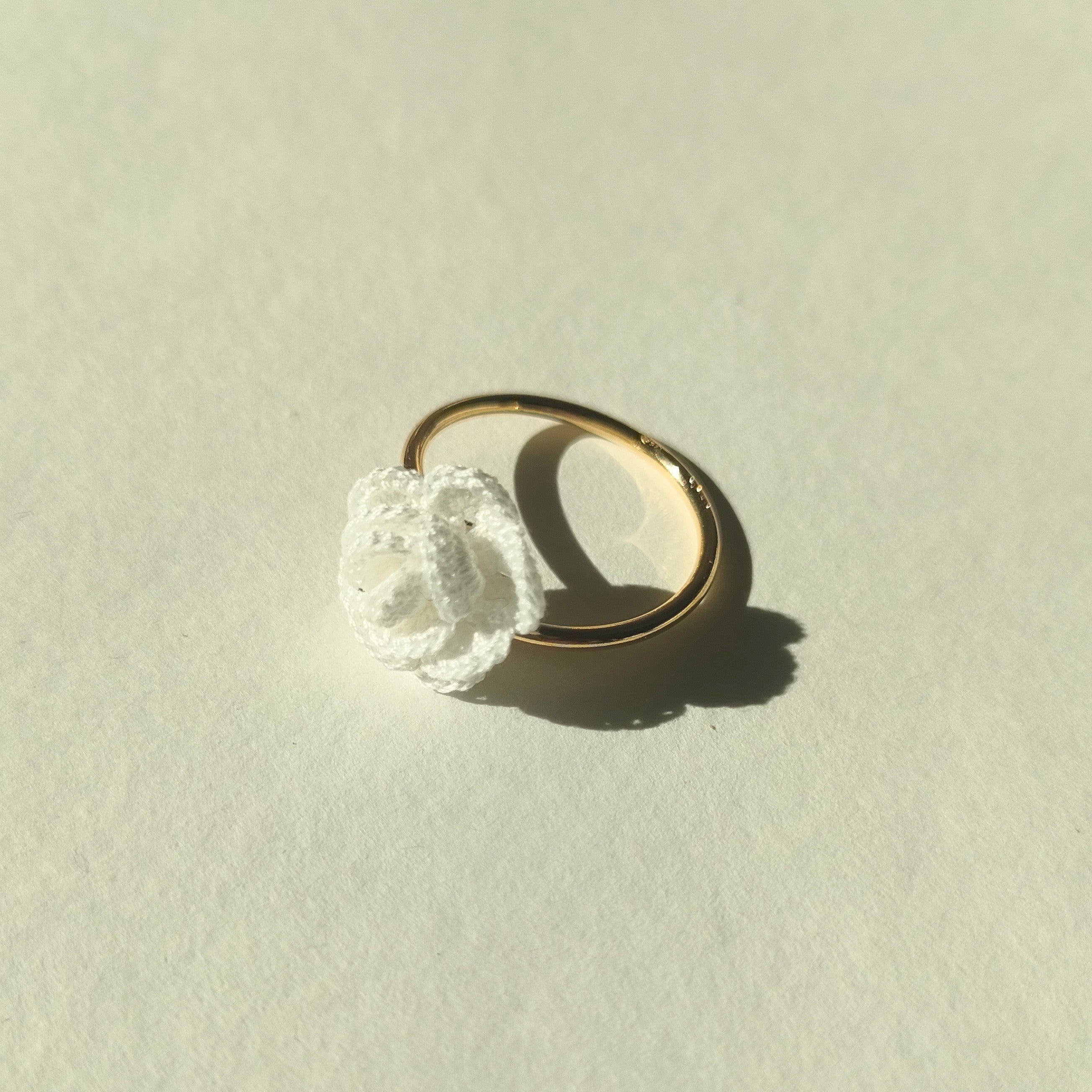 Bague la Rose blanche