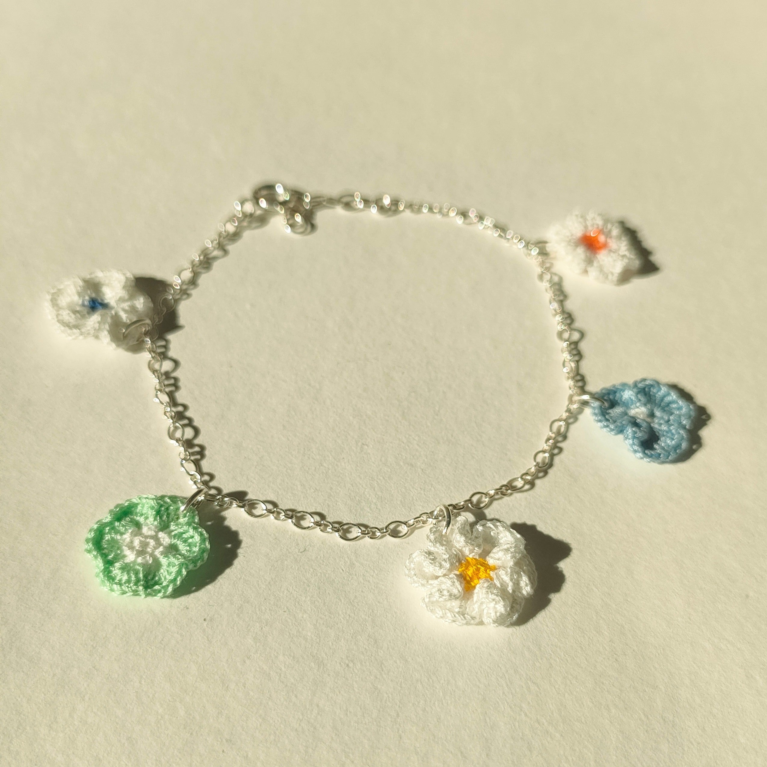 Bracelet fleurs d'été