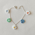 Bracelet fleurs d'été